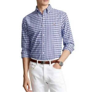 RALPH LAUREN Oxford Button Down Classic Fit Mens Size Medium